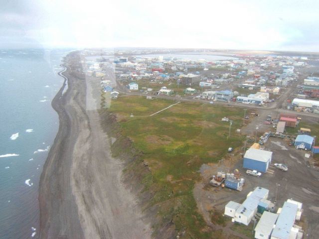 Aerial view of Barrow. Picture