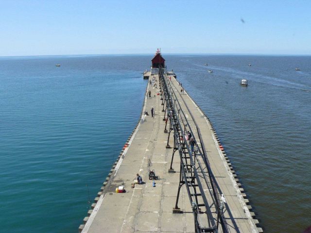 Grand Haven, Lake Michigan Picture