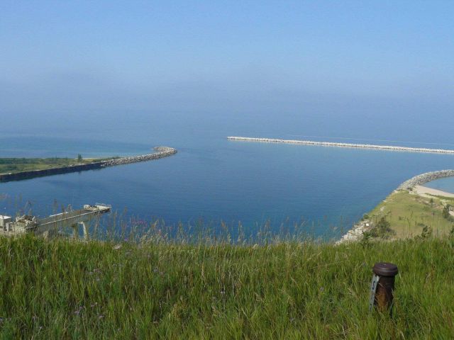 Ludington Hydro Plant, Lake Michigan Picture