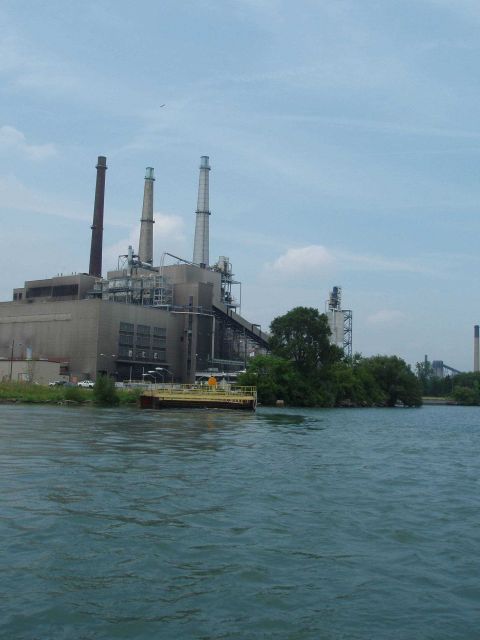 Industry along the Detroit River Picture