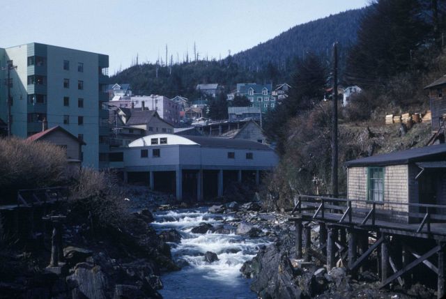 Creek Street in Ketchikan. Picture