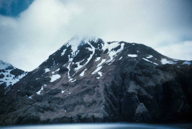 Somewhere in the Aleutian Islands.Possibly Kagalaska Island area. Picture