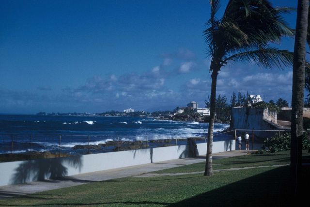 The north coast of Puerto Rico in San Juan. Picture