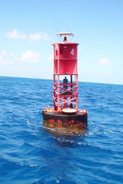 Buoy Number 4 somewhere on the Florida west coast Picture