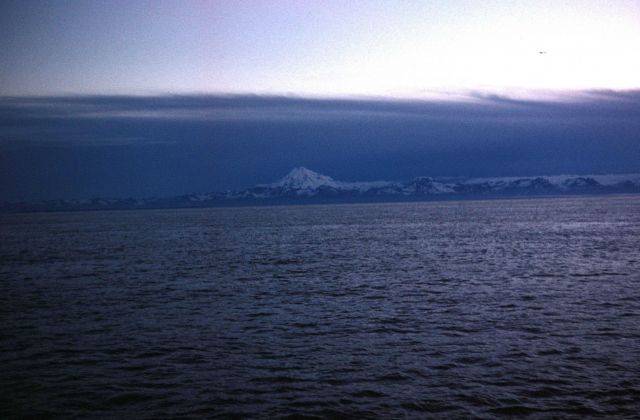 Redoubt Volcano seen from Cook Inlet Picture
