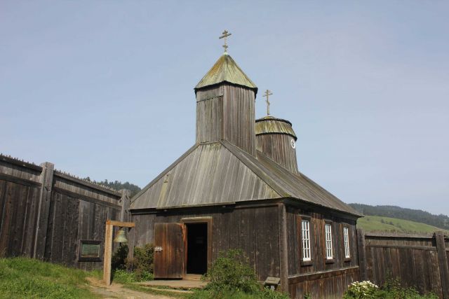 The chapel at Fort Ross. Picture