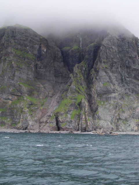 Forbidding shoreline of the Pavlof Islands Picture