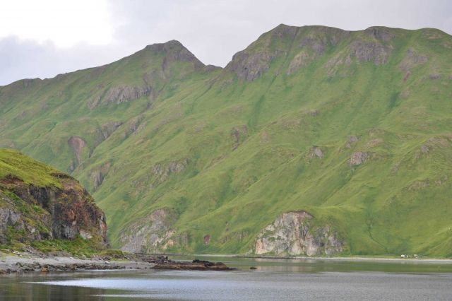 A quiet bay near Dutch Harbor. Picture