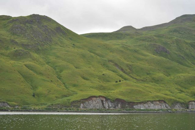 The volcanic hills of Dutch Harbor Picture