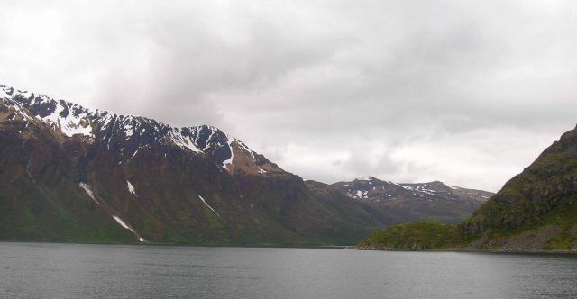 A quiet fjord used for calibrating acoustic gear on Kodiak Island Picture