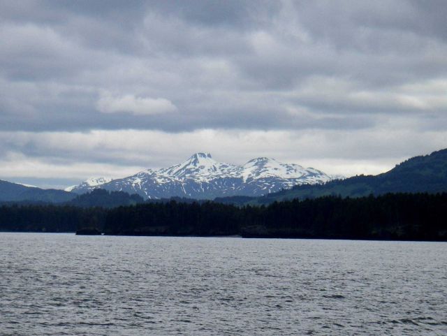 A view of a mountain in Whale Pass. Picture