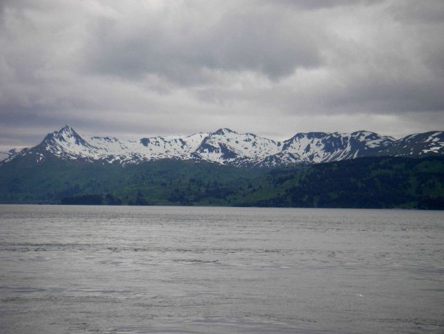 A view of mountains in Whale Pass. Picture