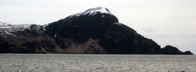 A cold desolate looking island. Picture