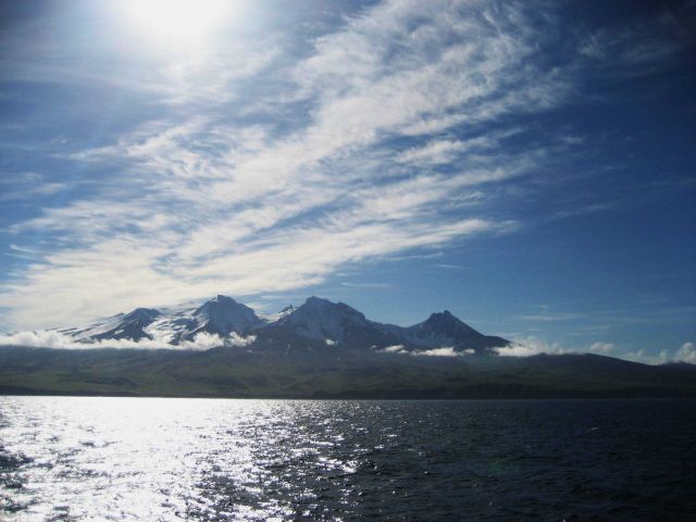 Along the southwest Alaska coast. Picture