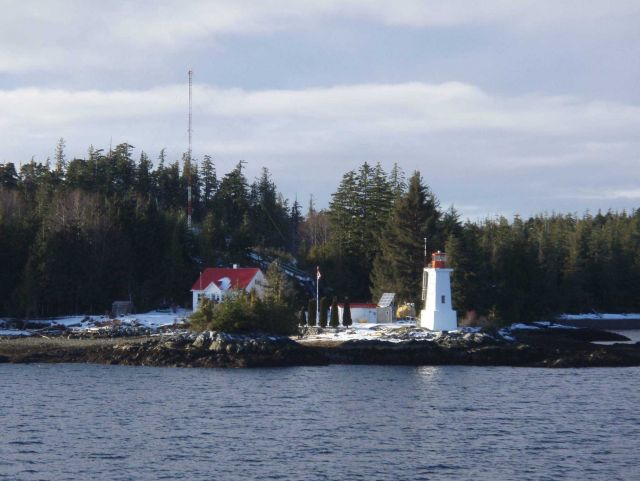 Dryad Point Lighthouse, British Columbia. Picture