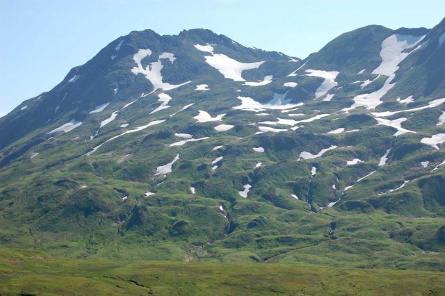 Scenes on a hike to Pyramid Mountain. Picture