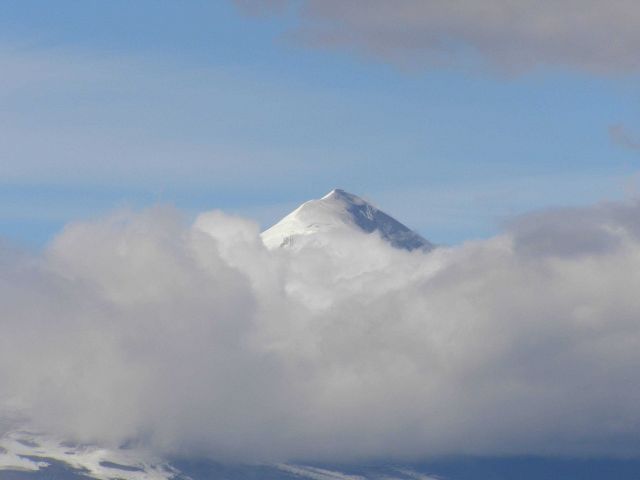 A view of Pavlof Volcano on the Alaska Peninsula. Picture