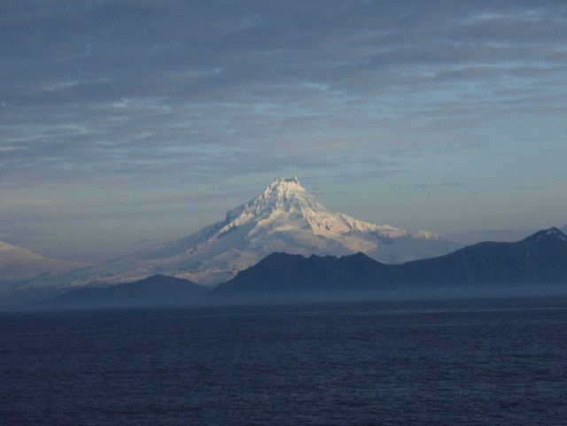 Isanotski Volcano. Picture