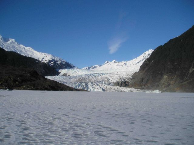 Scenes around Mendenhall Glacier. Picture
