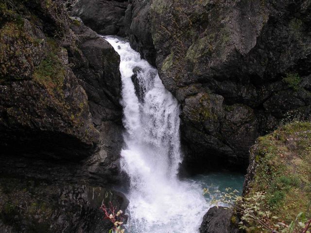 Ohman Falls on Power Creek. Picture