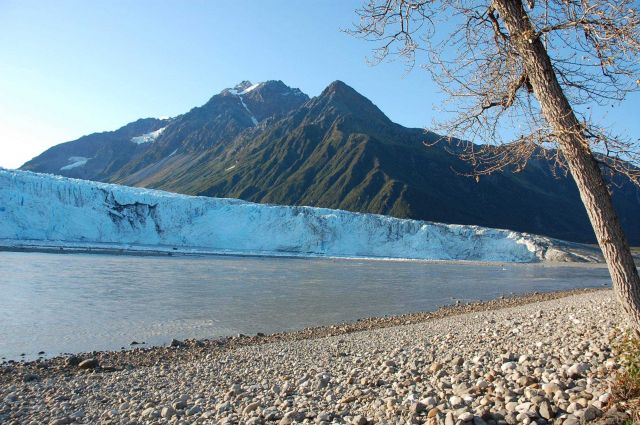 Childs Glacier. Picture