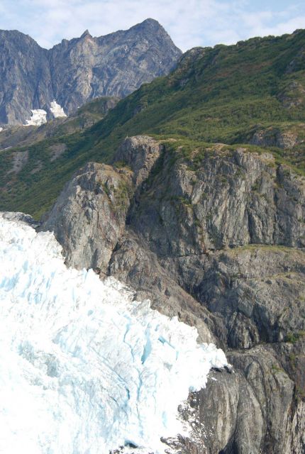 Northeast edge of Aialik Glacier terminus. Picture