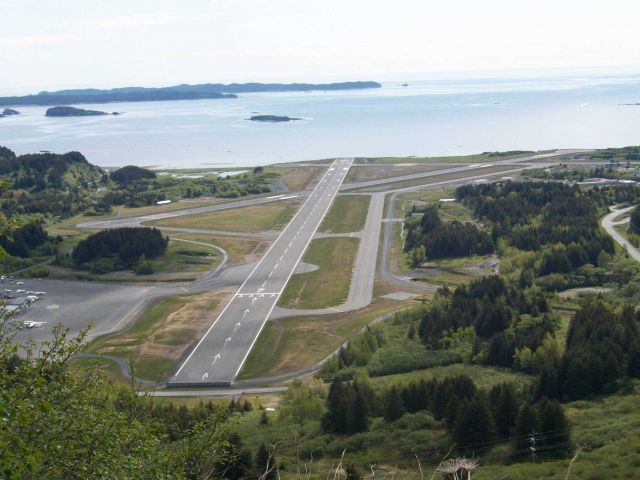 The Kodiak airstrip. Picture