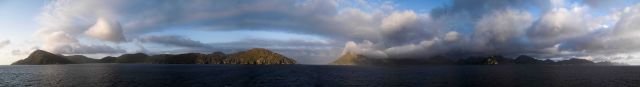 A panorama of the Shumagin Islands Picture