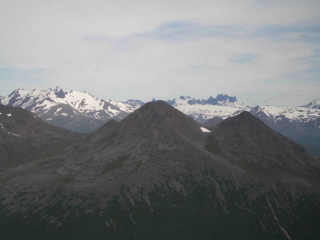 The rarely seen Aghileen Pinnacles. Picture
