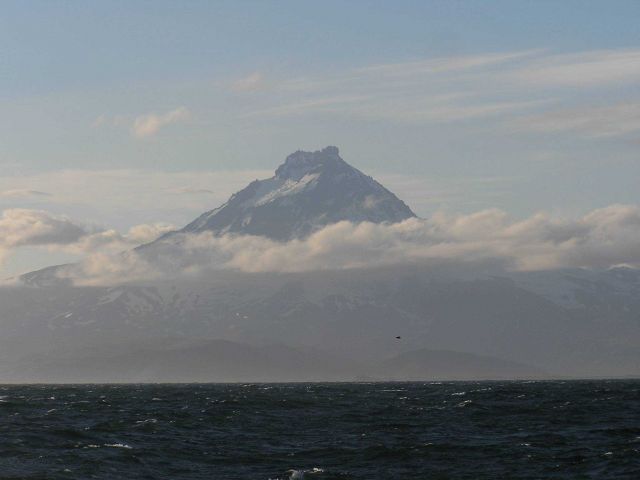 Isanotski Volcano, also known as 