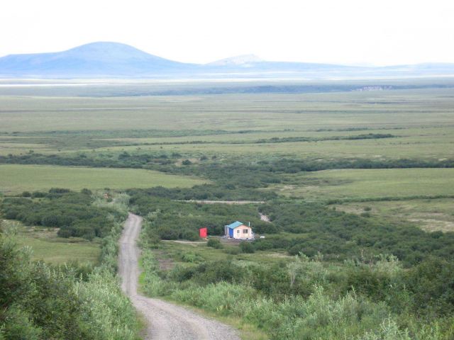 Trail and a lovely house - Dutch Harbor area. Picture
