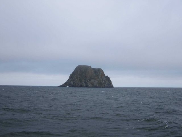 Alaska, Fairway Rock from a distance Picture