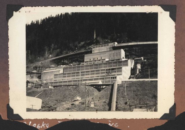 The gold mine at Juneau. Picture