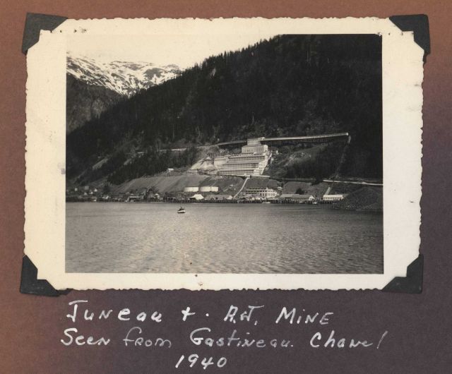 The gold mine at Juneau. Picture