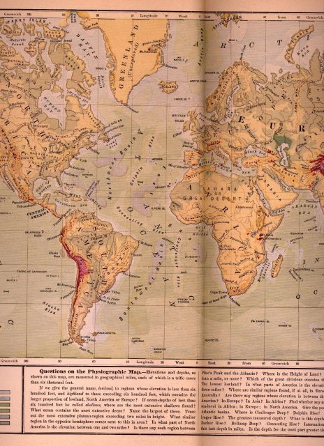Atlantic Ocean as shown by John D Picture