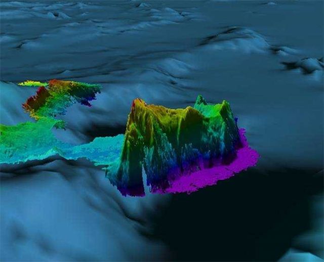 Unidentified seamount Picture