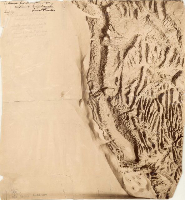 George Davidson' 3d view of the western United States and the continental shelf and slope. Picture