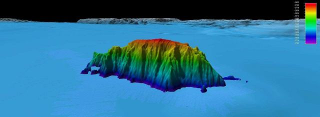 Newly discovered seamount Picture