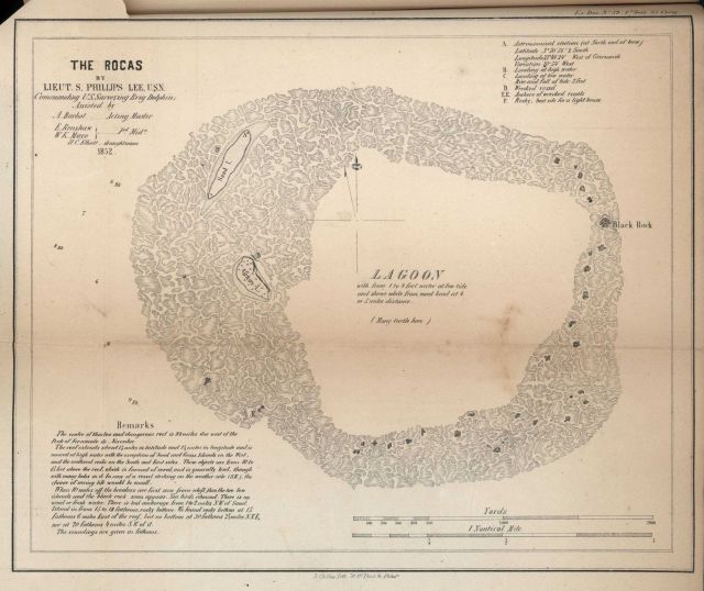 The Rocas islands and atoll Picture