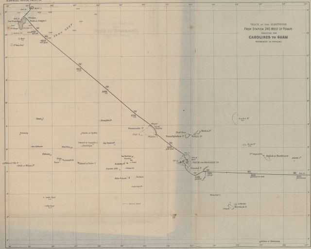 Track of the ALBATROSS from Ponapi through the Carolines to Guam Picture