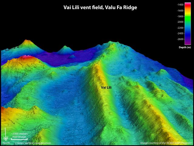 Vai Lili Vent Field and Valu Fa Ridge. Picture
