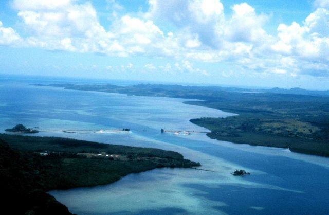 The ship channel between Babelthaup and Koror Islands Picture