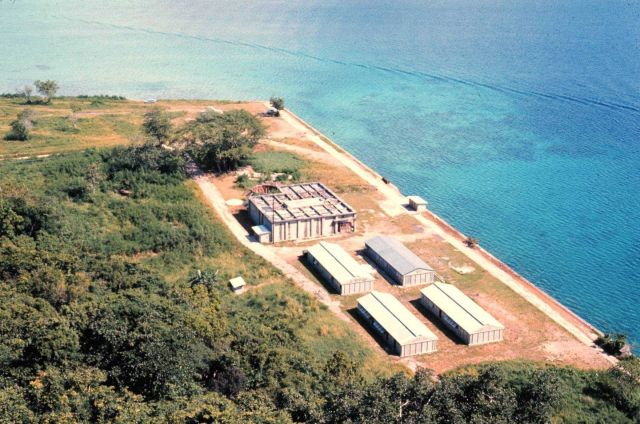 Micronesian mariculture demonstration center before renovation Picture