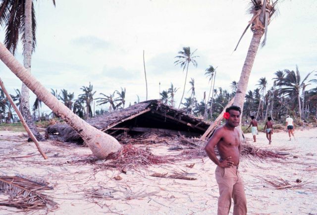 Remains of native home Picture