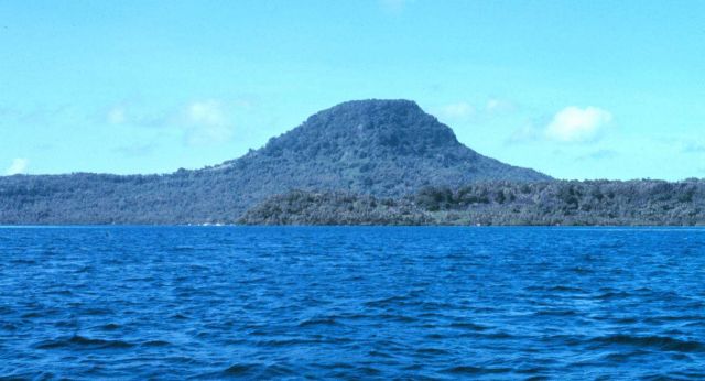 High volcanic island in Truk Lagoon Picture