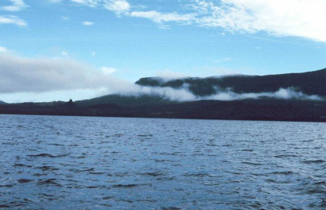 Low cloud on the volcanic cliffs Picture