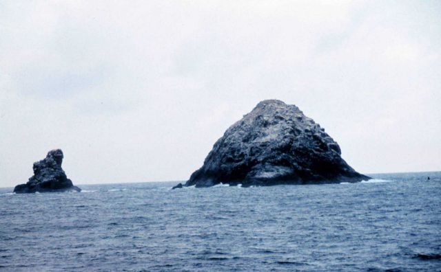 Gardner Pinnacles - numerous sharks made landing here very exciting Picture