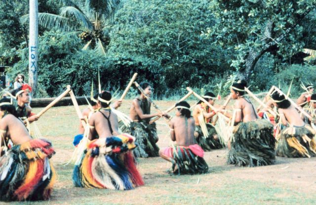 Traditional stick dance Picture