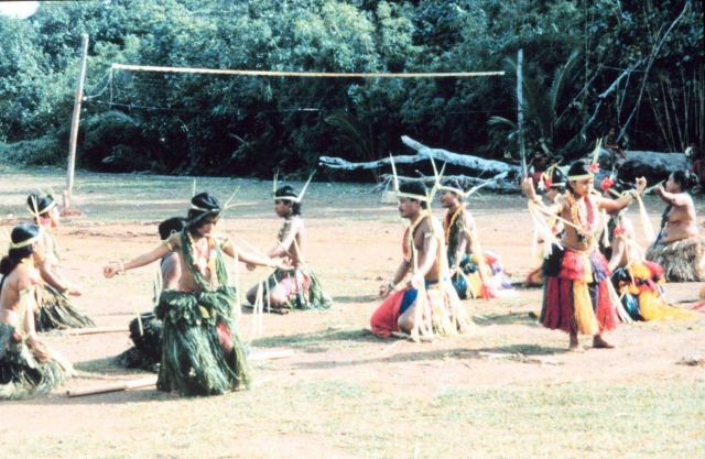 Traditional stick dance Picture