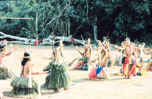 Traditional stick dance Picture